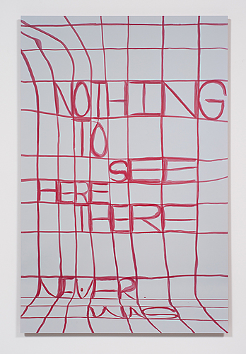 Nothing To See Here There Never Was (Grids #1 - #6), 2014